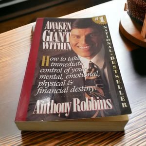 Anthony Robbins 1992 Awaken The Giant Within by Simon & Schuster Paperback Book
